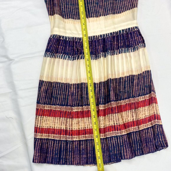 Nautical Pleated A Line Dress with Pockets Rachel by Rachel Roy - Picture 13 of 15